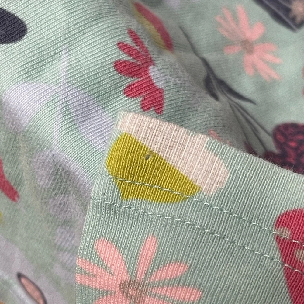 Hanna Andersson Organic Cotton Pajama Top Pastel Spring Print |‎ Size 100 (US 4)